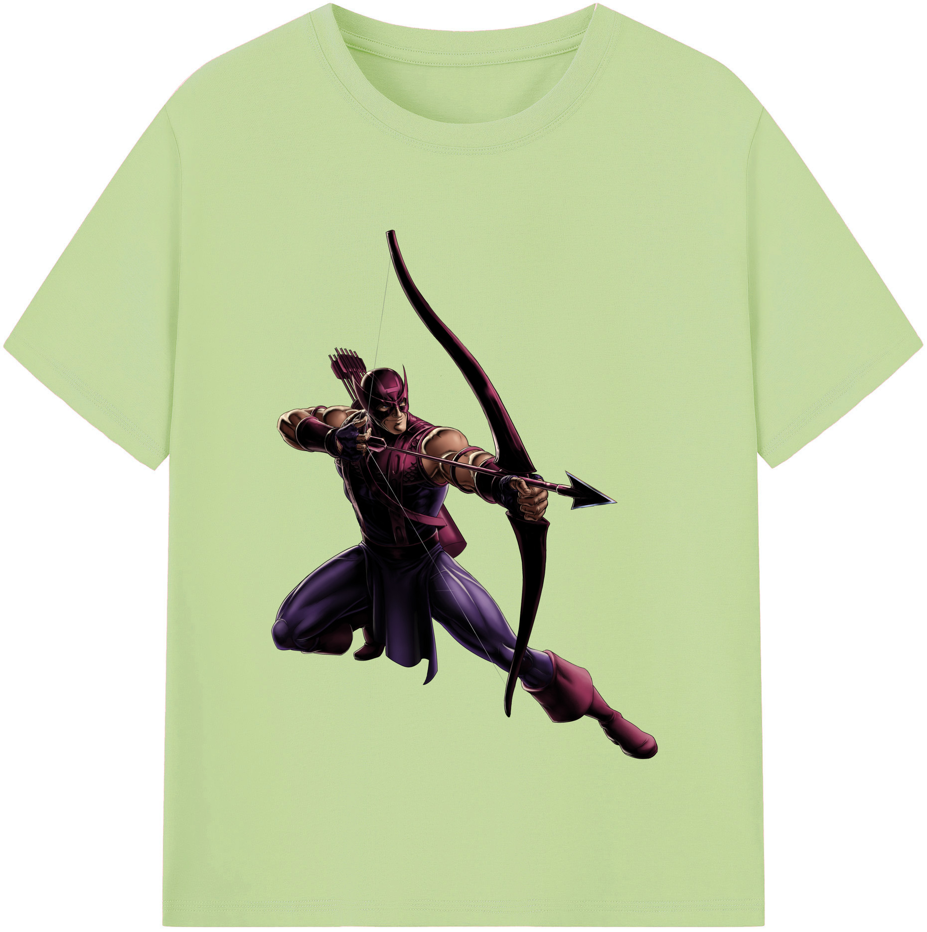 （画像用） アベンジャーズ The Avengers 綿100％半袖Tシャツ（フロントプリント）